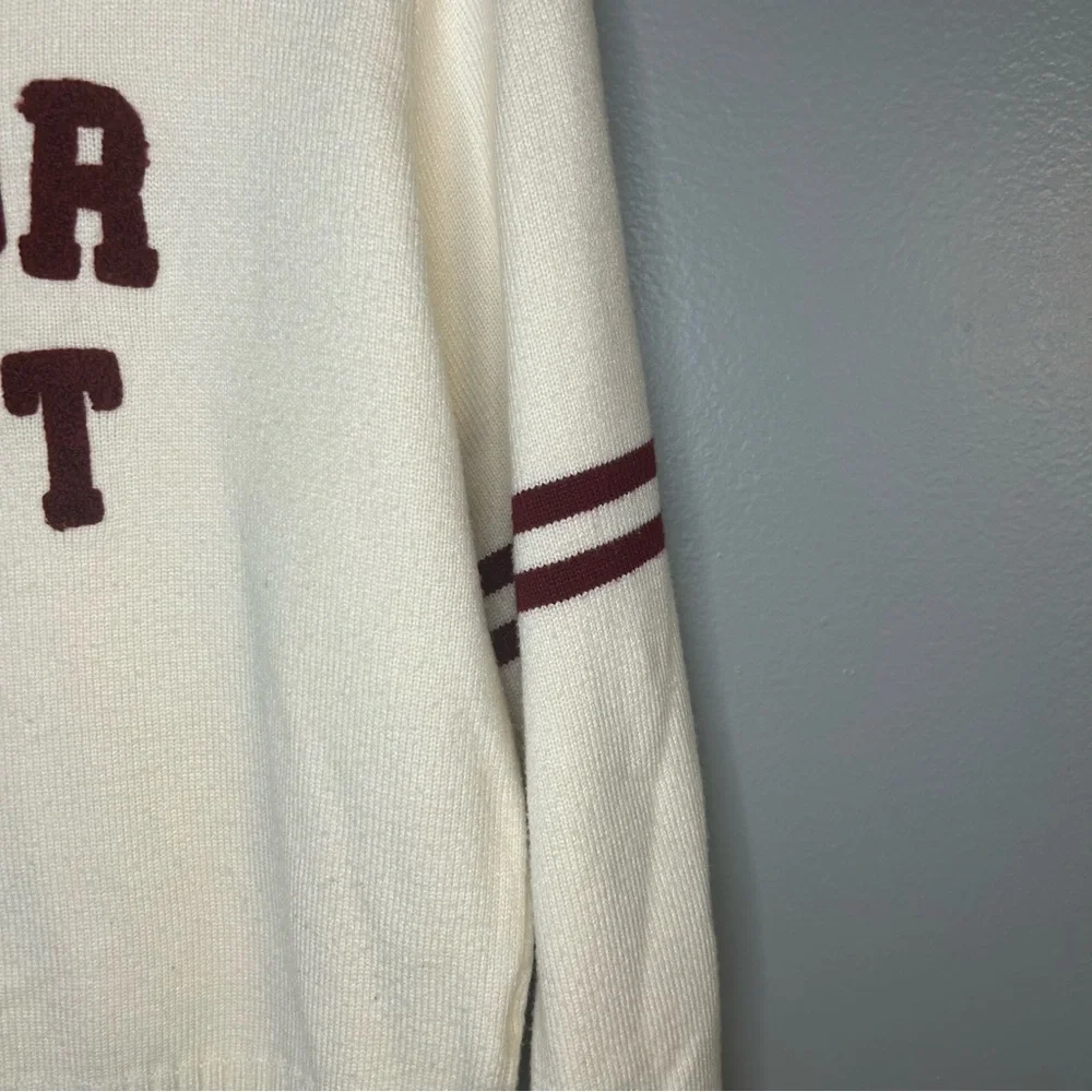 Taylor Swift Official Merchandise Red Era Varsity Sweater, Size XS - Picture 4 of 9